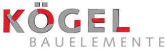 Kögel Bauelemente, Logo, Gennach